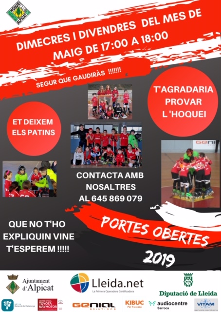 Hoquei Alpicat – Portes obertes 2019