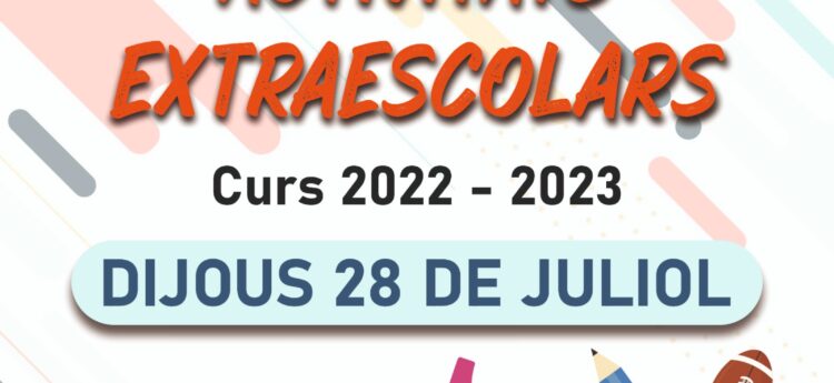 Activitats Extraescolars 2022/23