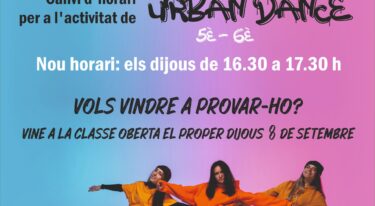 Canvi horari d'Urban Dance