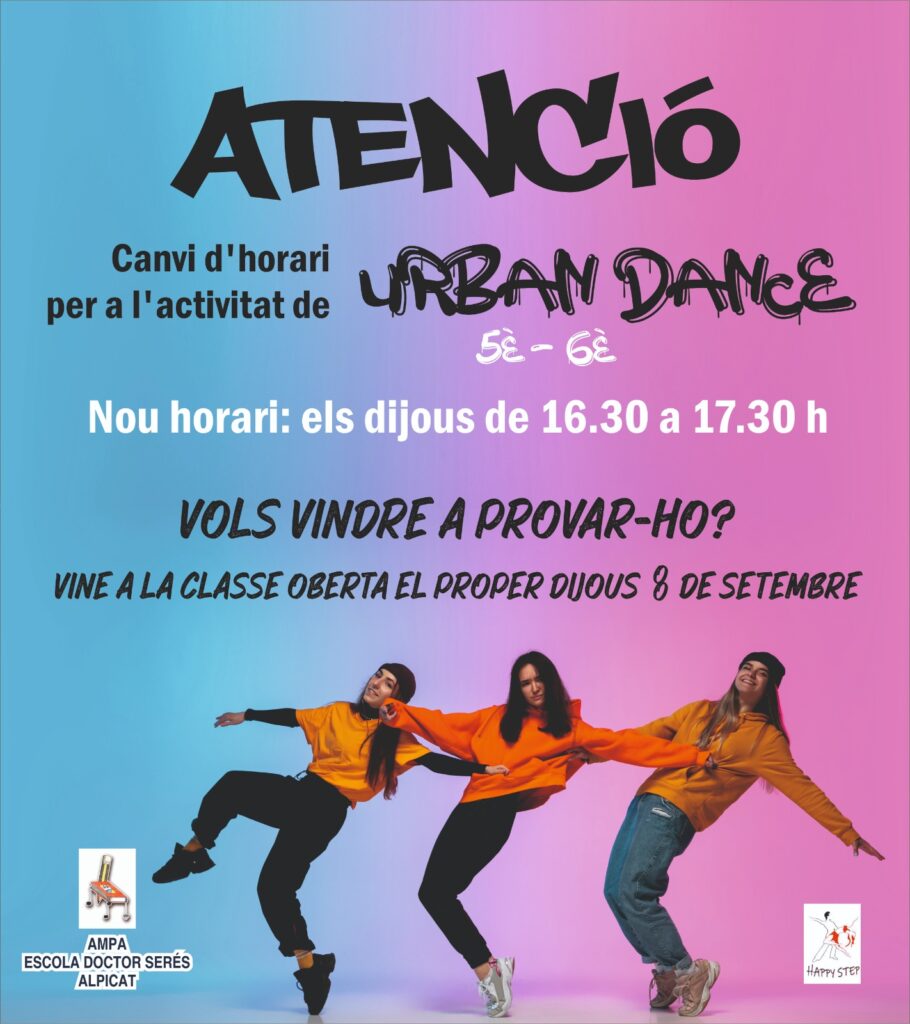 Canvi horari d'Urban Dance