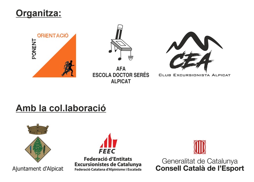 Organizadors Cursa orientació 2024