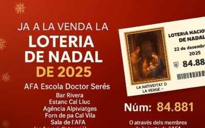 🎄 Ja tenim la Loteria de Nadal de l’AFA – 2025🎄